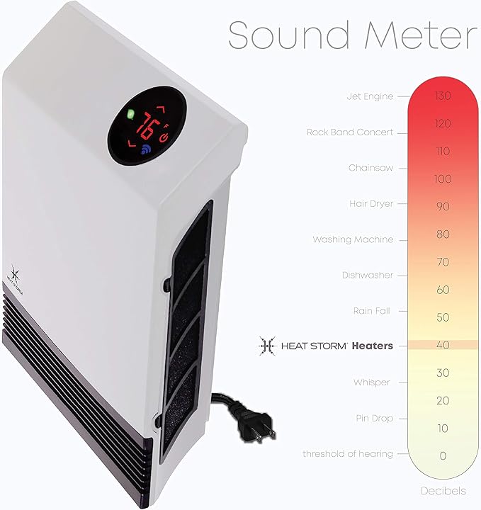 Heat Storm HS-1000-WX-WIFI Infrared Wi-Fi Heater, 1000 Watt