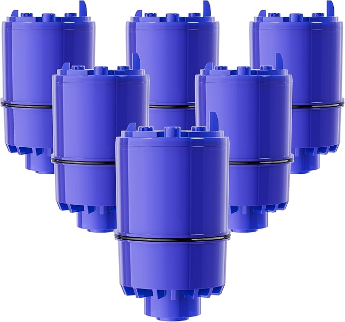 Faucet Mount Water Filter Replacement, Fit for All PUR, PURS PLUS Pur Water Filter Replacement, Compatible with RF-3375 RF-9999 Pur Filter Replacement, 6 pack By AVXBYR