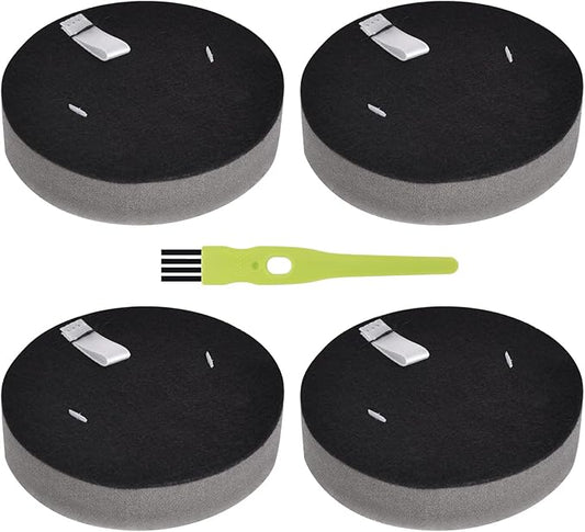 3070 Filter Replacement for Bissell Cleanview Pet Slim 3080 2831 3339 2903 2921 Pet Hair 2897 4 Pack Filter for Bissell PowerEdge 2900A 2900 3274 Vacuum Compare to Part # 1623102