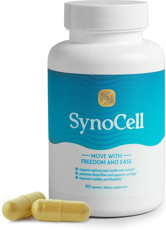 Glucosamine Chondroitin Complex Back, Neck, and Joint Support Supplement with Boswellia, Quercetin, & MSM - Renew Your Joints from The Inside Out - Move with Freedom and Ease