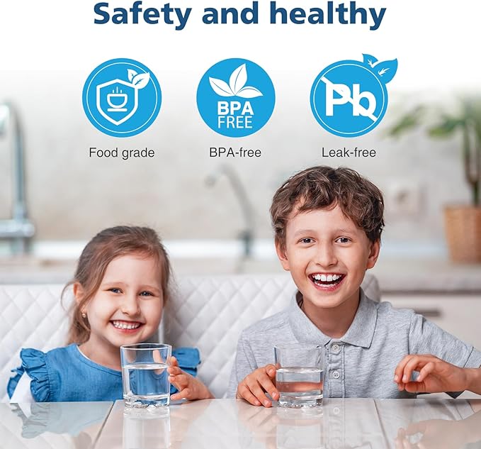 2-pack Faucets Filter Cartridge Replacement, Compatible with Brita® Faucet Water Filtration System, Brita® 36311, 36313, FR-200, FF-100