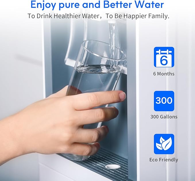 BELVITA Compatible with Whirlpool 4396395,EDR4RXD1B,Maytag UKF8001,EveryDrop Refrigerator Water Filter 4,UKF8001P,PUR UKF800, Puriclean II, 8171032,469992,UKF8001AXX-200,UKF8001AXX-750, 3 Pack