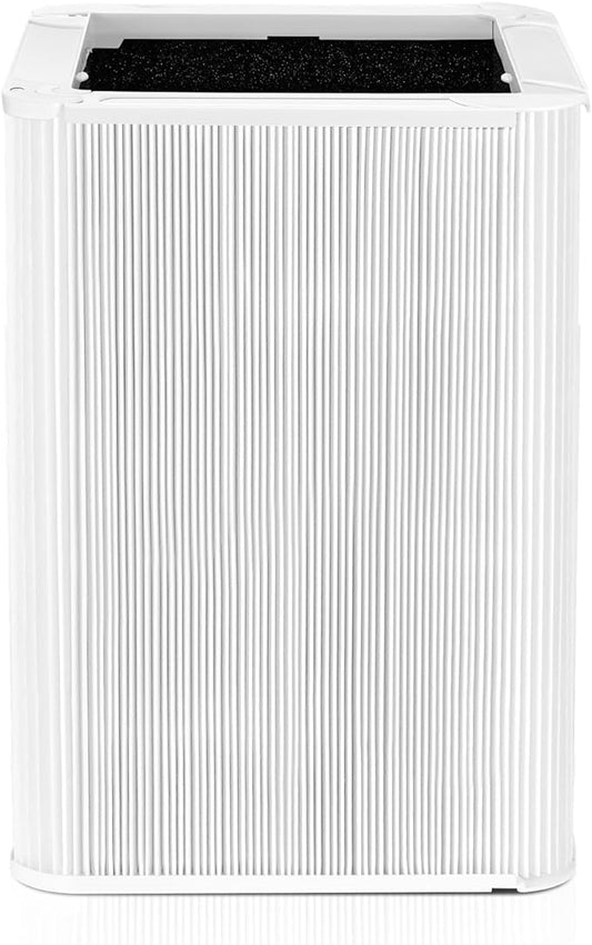 121 Replacement Filter Compatible with Blueair Blue Pure 121 Air Purifier, 2-in-1 HEPA Filters with Parti-cle and Activated Carbon Replacement Filter, 1 Pack
