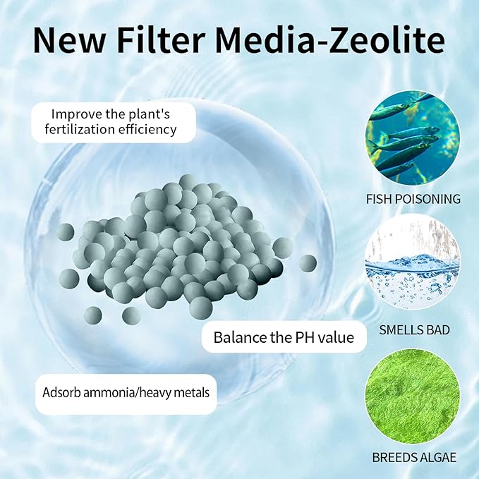 10-Pack Large Replacement Filter Cartridges Compatible with Tetra Whisper Bio-Bag for Whisper 20i, 40i, IQ20, IQ30, IQ45, IQ60, PF20, PF30, PF40, PF60 – Keeps Aquarium Water Clean & Clear