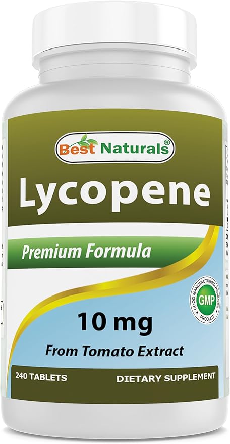 Best Naturals Lycopene Tomato Extract 10 mg 240 Tablets