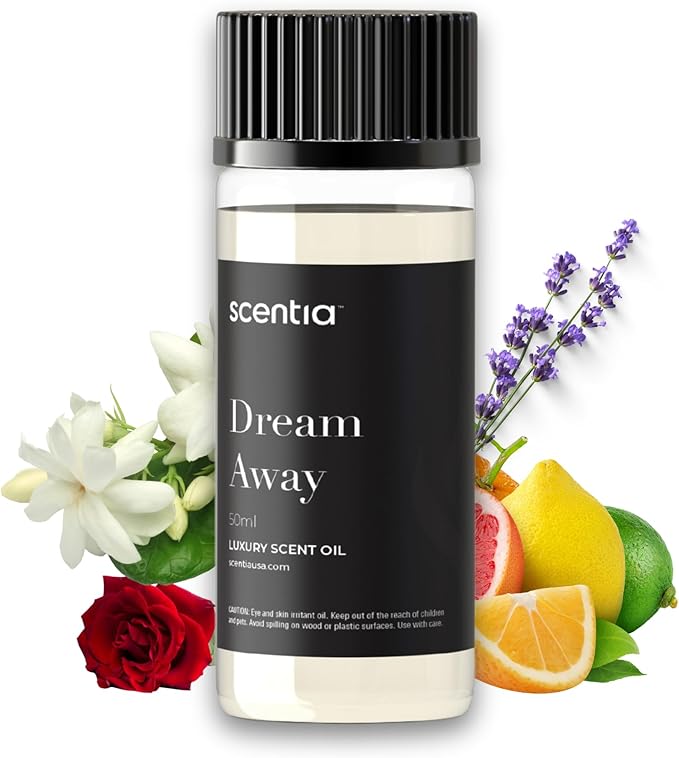 Fragrance Oil Blend, Inspired by Iconic Perfume,Home Luxury Scents, Essential Oil Blend for Aromatherapy Diﬀusers, Humidifiers & Candle Making -Dream Away- 50ml, 1.69 Fl Oz, Mothers Day Gift