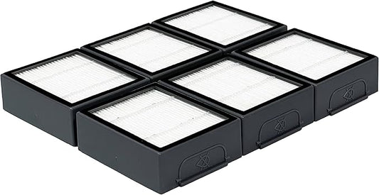 6-Pack Replacement HEPA Filter Compatible for iRobot Roomba, i,e,j Series:E5 E6 E7 i1 i2 i3 i4 i5 i6 i7 i8 J8 and All Plus Versions NOT for Combo J7 J9 10 Max