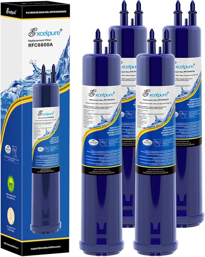 Replacement for 4396841, EDR3RXD1, Everydrop® Filter 3, 4396710, Kenmore® 9083, 9030, 46-9083, 46-9030, Refrigerator Water Filter, 4PACK