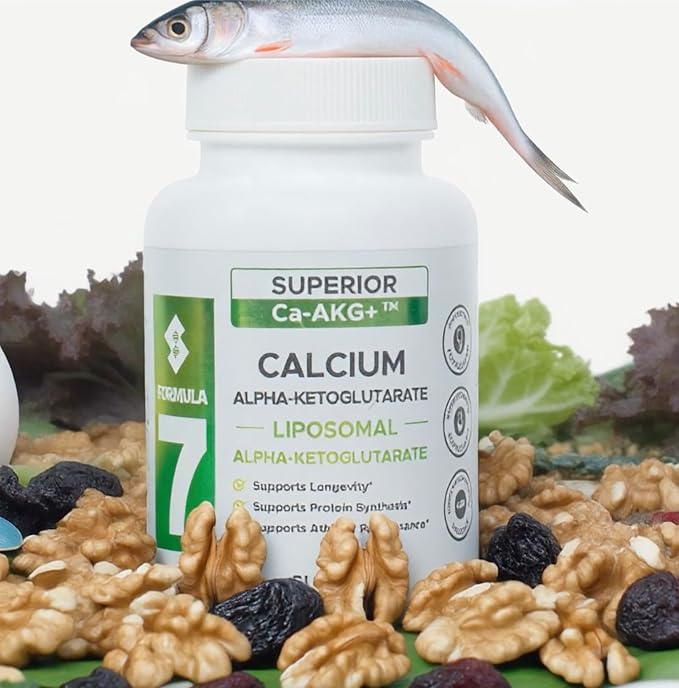 Superior Formulas Alpha-Ketoglutarate (AKG) | Physician Formulated | Cellular Energy & Longevity Support – 550mg