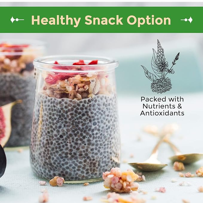 Sincerely Nuts Black Chia Seeds - Natural Superfood | Raw, Gluten-Free, Vegan & Kosher | Healthy Food Perfect for Oatmeal, Shakes, Smoothies | Source of Protein Omega 3, Fiber | 7.5 (LB) bag