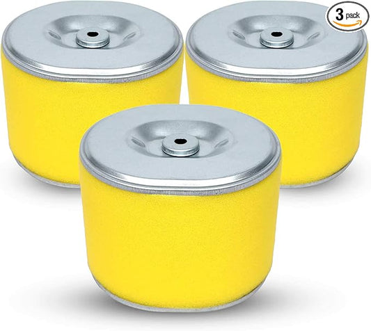 3 Pack Air Filter Fit for Honda GX390 13HP GX340 11HP Engine Pressure Washer Air Cleaner, Professional 17210-ZE3-010 17210-ZE3-505 Air Filter