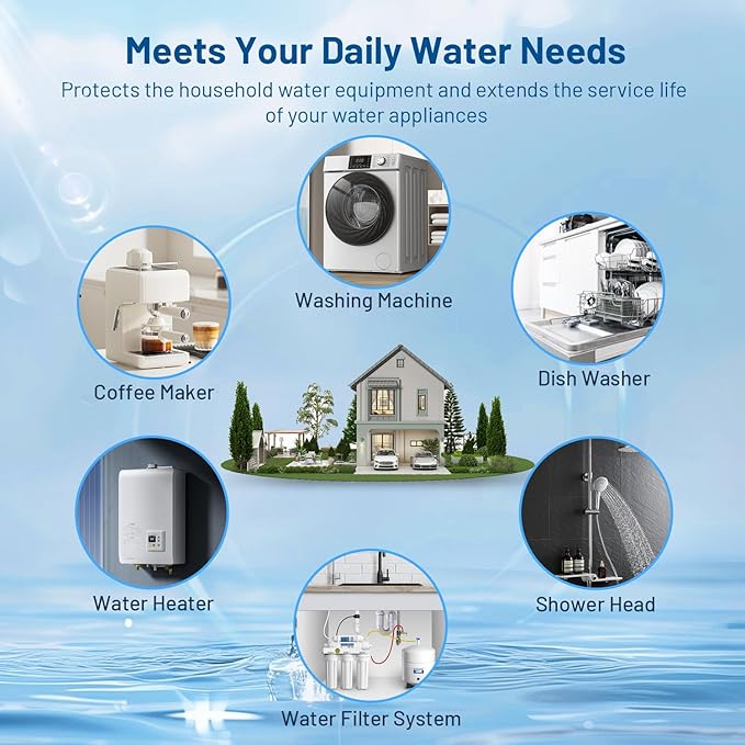 5 Micron 10" x 4.5" Whole House Activated CTO Carbon Block Water Filter Cartridge Replacement for WFHDC8001, CB-BB-10, FXHTC, FC15B, EP-BB, EPM-BB, CTO10BB, WCBFF975, CB-45-1005, CTO-F10B-5 (2 Pack)