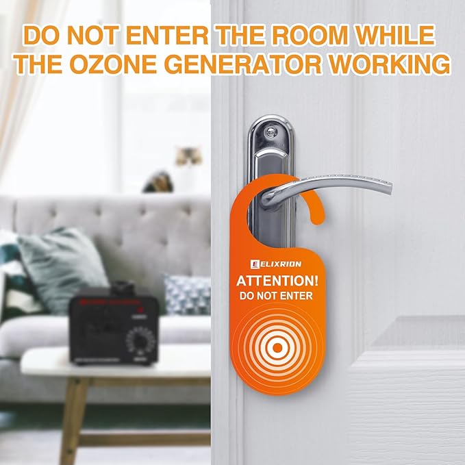 Ozone Generator – 50,000mg/h High-Capacity Air Purifier for Odor Control, Home, Kitchen, Car, Office, Basement, Pets, and Smoke – Covers Areas Up to 6,000 Sq Ft