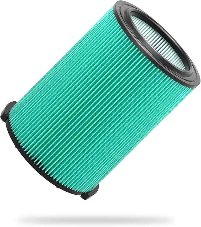 2 Pack VF6000 Replacement Filter for RIDGID, Standard Wet/Dry Vac Filter Vf6000 Compatible with RIDGID Vacs Wet Dry 5-20 Gal, 6-9 Gal for Husky Vacuum