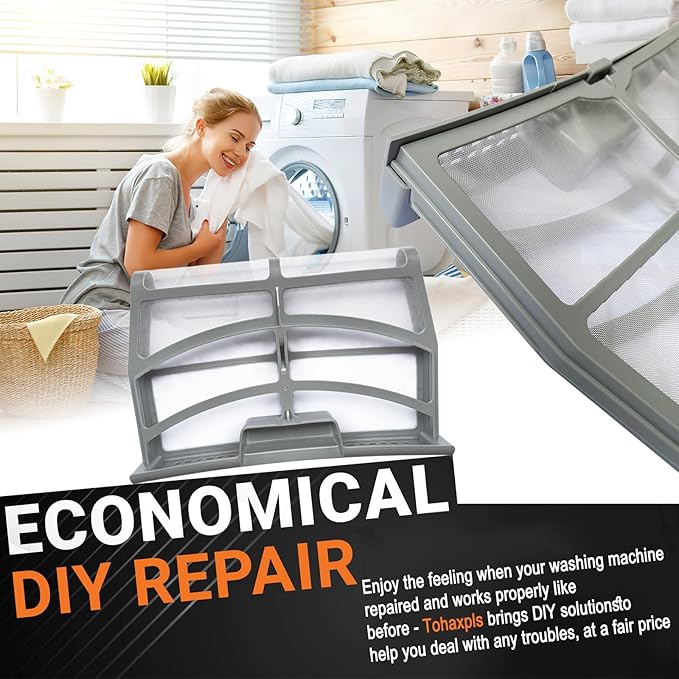 W10859086 Dryer Lint Filter Replacement for Whirlpool Maytag Kenmore Dryer,Ultra Durable Dryer Lint Screen Filter Replaces AP5999318, W10608811, W10701353