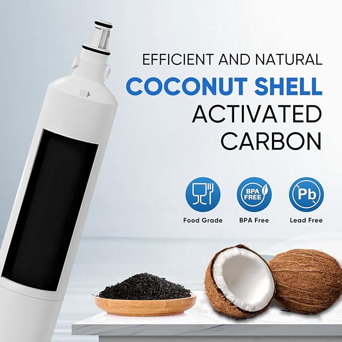 PUREPLUS 5231JA2006A 9990 Replacement for LG LT600P, kenmore 9990, 5231JA2006B, KENMORECLEAR 46-9990, R-9990, FML-2, RWF1000A, LSC27931ST, LFX25960ST Refrigerator Water Filter, 3Pack