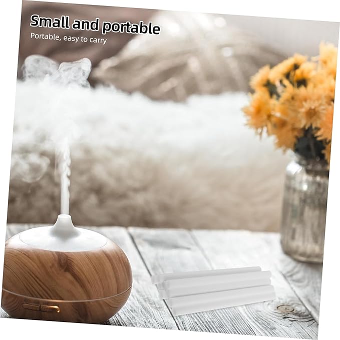 20pcs Cotton Humidifier Sticks Filter Replacement Absorbent Aroma Diffuser Cotton Core Refills Compatible Mini Humidifiers and Air Diffusers