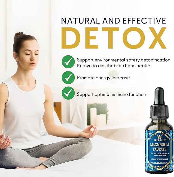 BLUEGALA Zeolite Detox for Kids and Adults, Effective Heavy Metal Detox, Zeolite Drops with Organic Chlorella, Supports Digestive and Immune Health, 60 ml