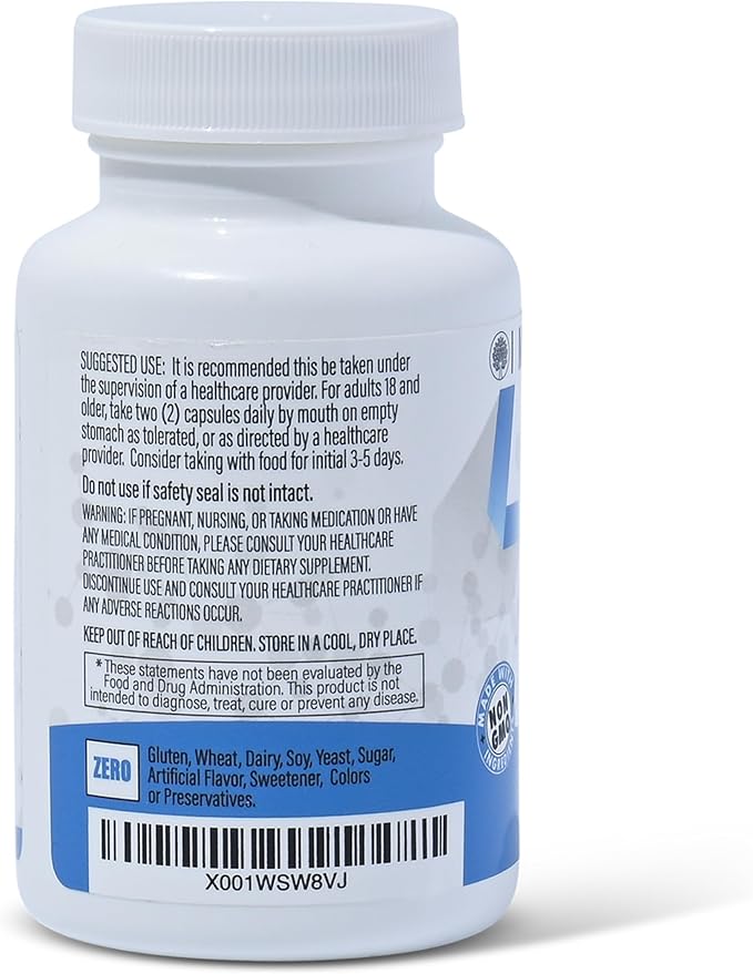 3-Pack Stabilized R-Alpha Lipoic Acid ((True)) 600mg per Serving [[High Potency & up to 40x Increased Absorption]] (Na R-ALA) (Na R-LA) (Na R-Lipoate) (3 Bottles)