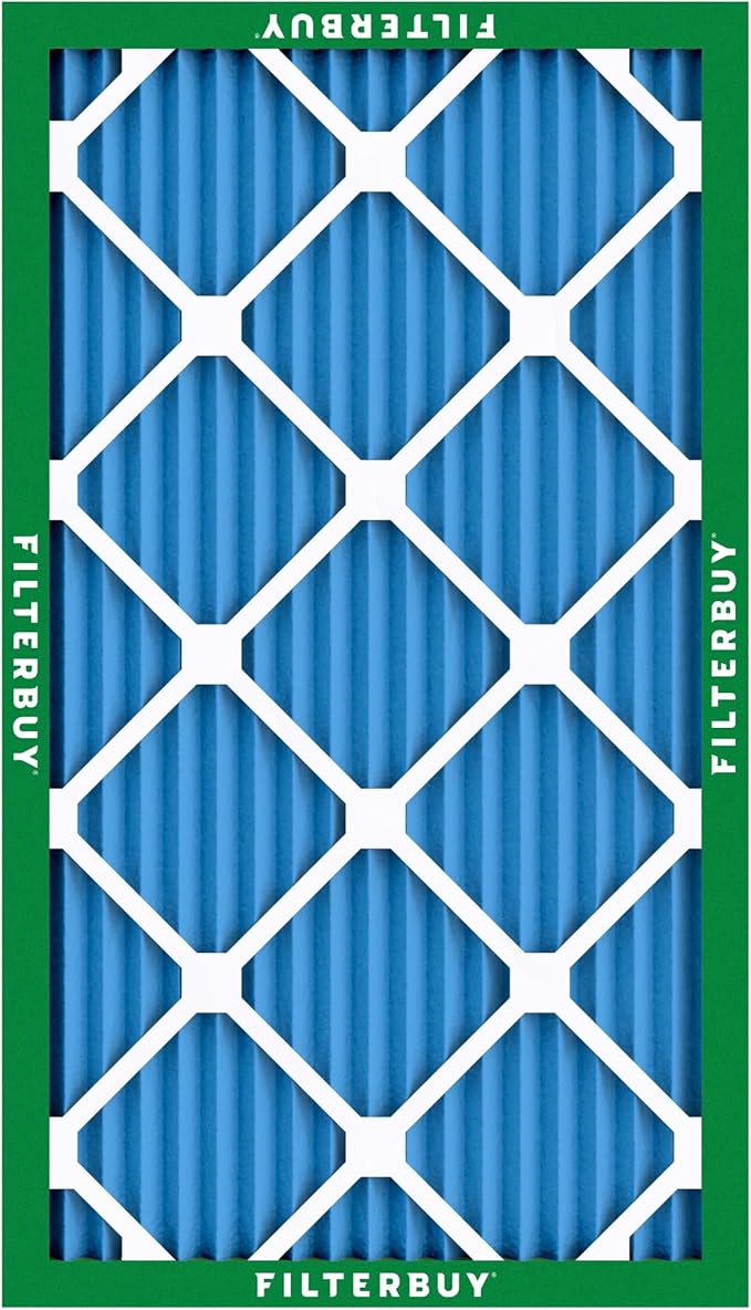Filterbuy 18x36x1 Air Filter MERV 13 (MPR 1900) Health Defense Replacement (3-Pack), Electrostatic Pleated HVAC AC Furnace Filters, Made in USA (Actual Size: 17.50 x 35.50 x 0.75)