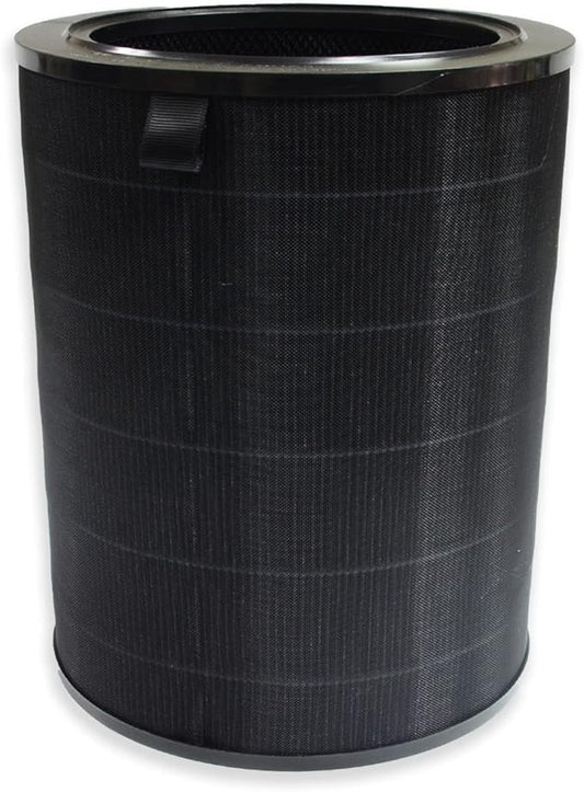 PUREBURG Replacement True HEPA Filter Compatible with Smartmi Air Purifier Large room,Model Number : KQJHQ01ZM,H13 4-Stage Filtration Activated Carbon 2-IN-1
