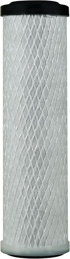 The Answer - 10" Drop In Slim Line Water Filter, High Capacity (up to 6000 gals), Removes Scale, Chlorine, Chloramines, Odors, Fits Traditional10in Drop In Slim Line Systems (SXP-1026)