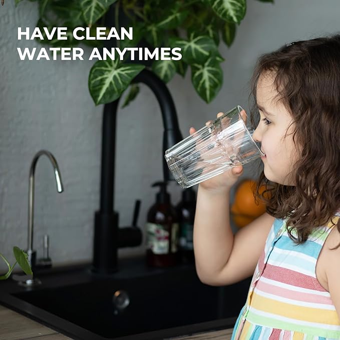 Drinking Water Faucets for Kitchen Sink, Stainless Steel Water Filter Faucet for Reverse Osmosis or Water Filtration System, RO Bar Sink Faucet, Brushed Nickel