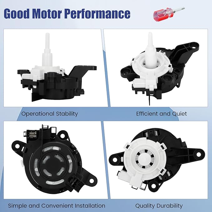 W11036111 W11412297 Diverter Valve Motor for Whirlpool Kitchen-aid Dishwasher WDT750SAKZ0 WDT970SAKZ1, Replace W11412297 W11690882, OEM Diverter Valve Motor Replacement Part