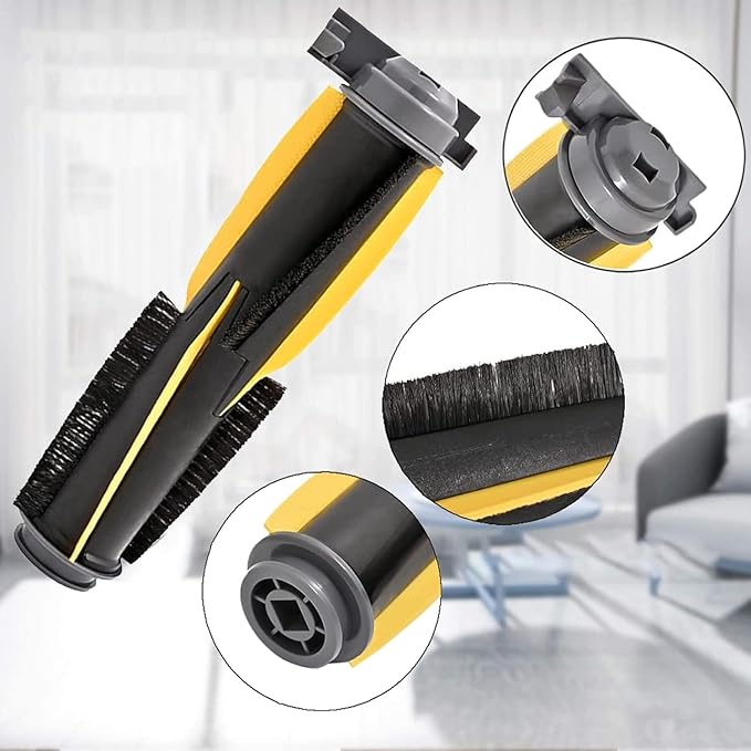 Dhoua Accessories Kit for Shark IQ R101AE (RV1001AE) IQ R101 (RV1001) AV911S EZ AV1010AE IQ Robot Vacuum Cleaner Replacement Parts Pack of Main Brush, Filters, Side Brushes