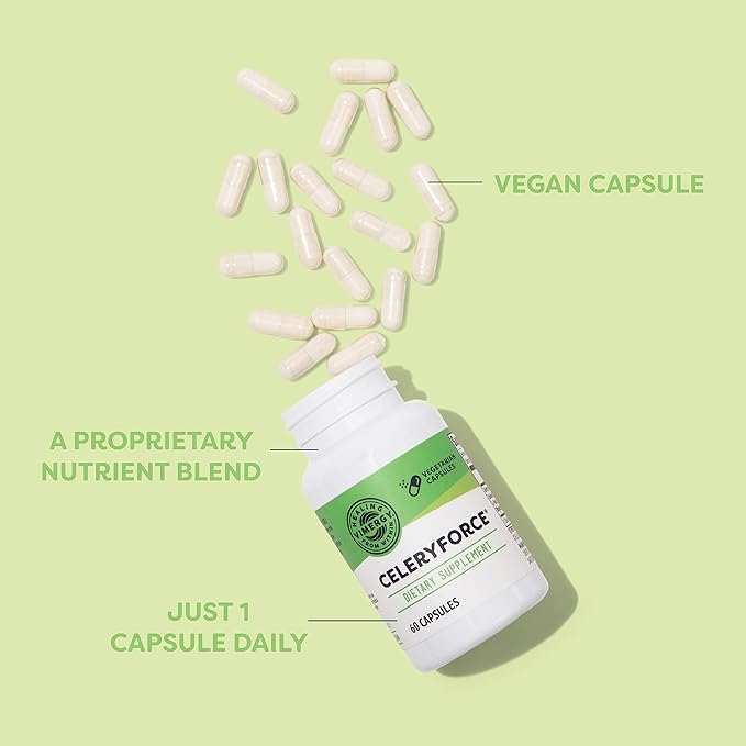 Vimergy Celeryforce – Nutrients and Amino Acids – Supports Your Wellness Routine* – Kosher, Vegan & Gluten-Free – 60 Capsules