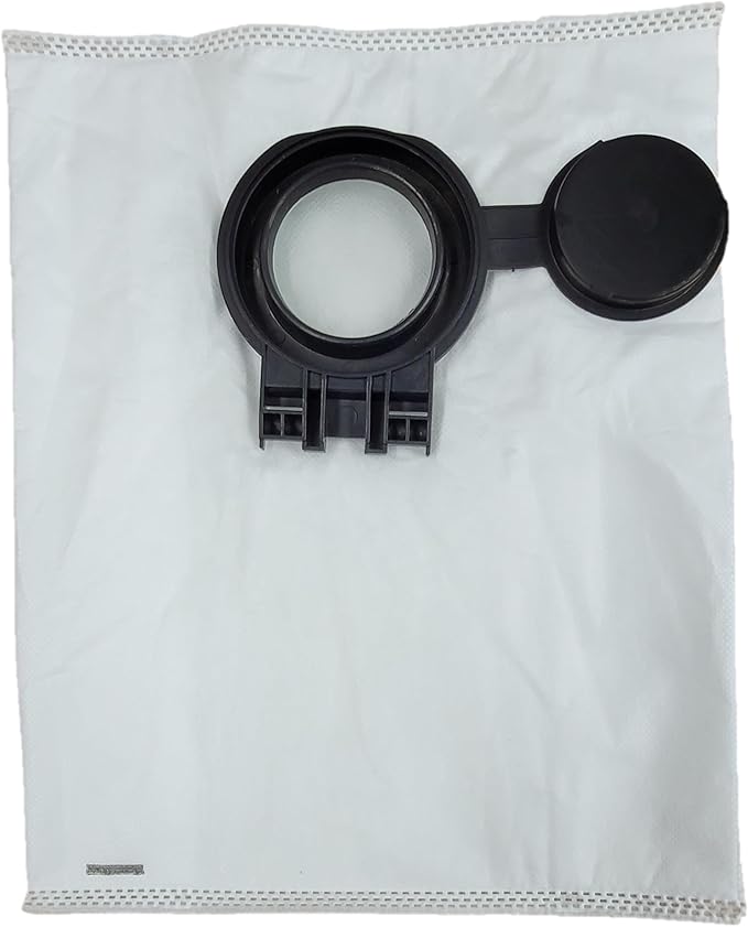 10 HEPA Bags Compatible with Sebo Airbelt Series D1, D4, D4 Premium Canister Vacuum Filter Bags. Part #'s 8120AM, 8120ER