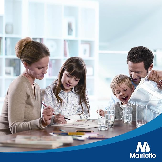 MARRIOTTO Refrigerator Water Filter Compatible with Whirlpool W10295370A, EDR1RXD1, WHR1RXD1, KAD1RXD1, Filter 1, W10295370, P4RFWB, P8RFWB2L, 46-9930, 46-9081 Refrigerator Water Filter | Pack of 2