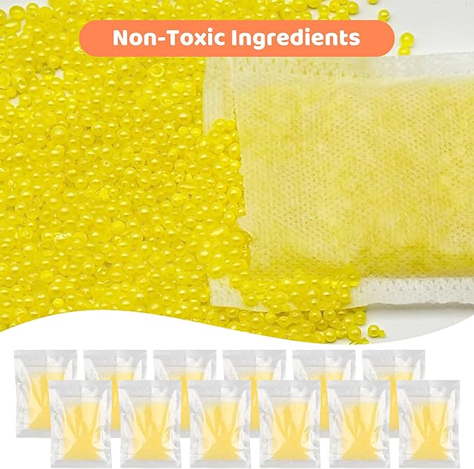 12 Packs Cat Litter Deodorizer Compatible with Whisker OdorTrap Pod, Odor Remover Refills for Litter-Robot 4 Filter Pocket and Litter-Robot 3 Waste Drawer