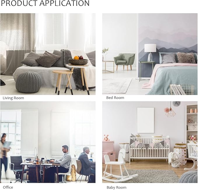 Jiawu Air Purifier Replacement Filter, 2 Pack Filter, Efficient Filtration Systems for Tenerg Sorbi DH02 Honat Air Purifier & Dehumidifier