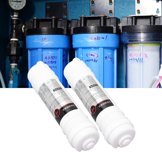 2Pcs Water Purifier Filter Replacement RO Membrane Korean Quick Connect 10in 75g
