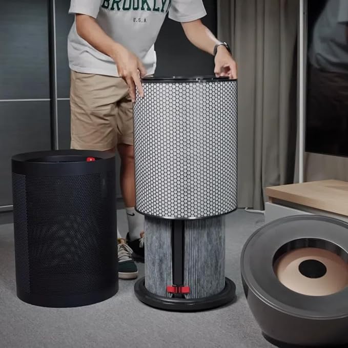 K-Carbon Filter BP03/BP04/BP06 Compatible with Dyson Purifier Big + Quiet - Extra Large & Quiet Carbon Formaldehyde Removal Air Purifier Filter, Replaces Part 972133-02/972133-03, 1-Pack