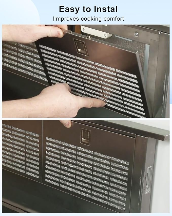 2Pcs 12-Layer Microwave Oven Mesh Grease Filter Aluminum Fit for GE and Monogram, 4 X 15 X 3/32 Inches Microwave Oven