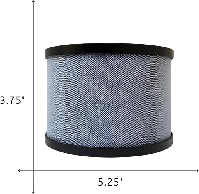 Nispira JH01 MK01 3-in-1 HEPA Filter Replacement For Air Purifier AROEVE MK06, ALROCKET JH06 Elechomes EPI081 EP1081, Intelabe EPI080 EP1080, Kloudi DH-JH01 DH-JH06, Pomoron MJ001H, 4 Pack