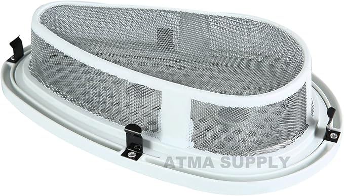 W10828351 Dryer Lint Filter and Cover Assembly Replacement Compatible with Whirlpool Kenmore Replaces W10812395 PS11726200 8531964 8531967 8531964