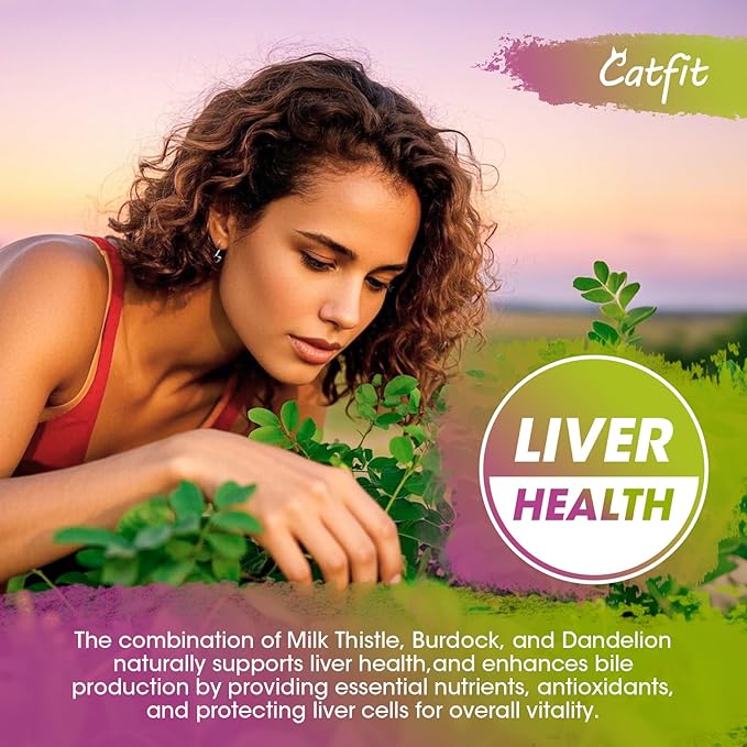 Milk Thistle Liver Detox Drops – Liver Cleanse Detox & Repair with Moringa, Dandelion, Burdock & Green Tea – Liquid Herbal Supplement for Liver Support & Liver Health, Vegan, 2 Fl Oz