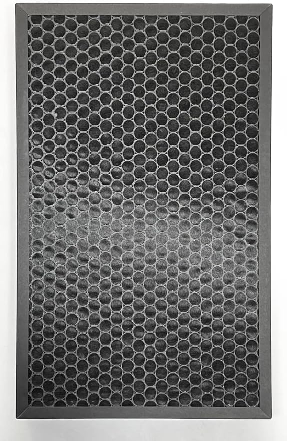 Nispira H05 3-In-1 True HEPA Filter Replacement Compatible with HIMOX Air Purifier H05, 1 Pack