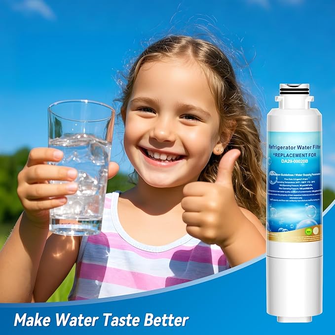 DA29-00020B Water Filter for Samsung HAF-CIN/EXP, DA29-00020B, HAF-CIN, RS25J500DSR, RF28HMEDBSR, RF4287HARS, RF28HFEDBSR (3 Count Pack Of)