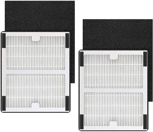 Replacement Filters b for Idylis AC-2125, AC-2126, IAF-H-100B, IAP-10-125, IAPC-40-140, IAP-10-150, IAP-10-050 Air Purifiers (2 Pack)