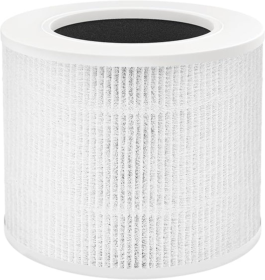 1 Pack Filter for LEVOIT Core Mini Air Purifiers, High-Efficiency Activated Carbon(1 Filter+ 3 Fragrance Sponge)
