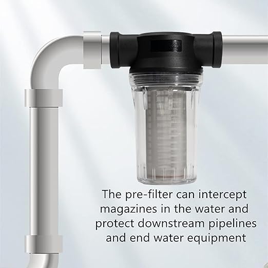 Generic 1" 80 Mesh Water Pump Strainer Filter for High Pressure Washer, Sediment Filter Attachment