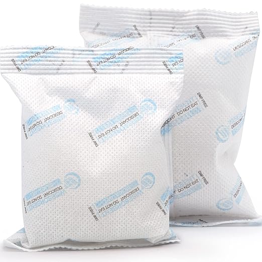 240 Packs 100 Gram Silica Gel Packets, Dessicant Packets for Storage, Pure and Safe Silica Gel Desiccant Packs, Moisture Absorber Silica Gel Beads Packs for Moisture Control