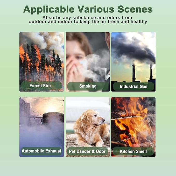 411 Replacement Filter for Blueair Blue Pure 411 Auto, 411 & 411+ Air Purifiers - 2 Pack HEPA with Activated Carbon Filters, 99.97% Particle Removal, Easy Install, Ultra Quiet for Home Office Bedroom