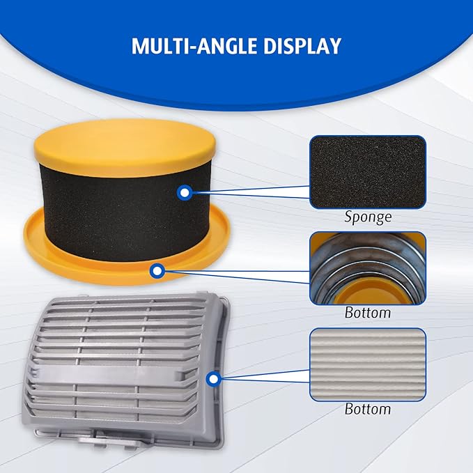 2 Pack Filter Replacement Parts for Hoover UH75250、UH75150、UH75110、UH75100、UH75160、UH75120、UH75210、UH75200、UH75260、UH75240、UH75140 MAXLife Elite Swivel Pet Vacuum Cleaner, Compare to Part: