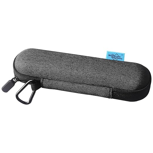 Membrane Solutions 4Pack Water Filter Straw with A Storage Case, Water Filter Cover, Portable Personal Water Purifier Straw Protective Carrying Bag, for Travel Survival Emergency Preparedness