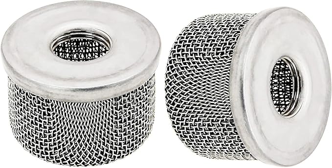 181073 or 181-073 Pump Inlet Strainer，Inlet Strainer Screen Filter 1/2" NPT Thread Stainless Steel with for Airless Paint Sprayer 455 495 Ultra 500 Ultra Max 695 (2-Pack)